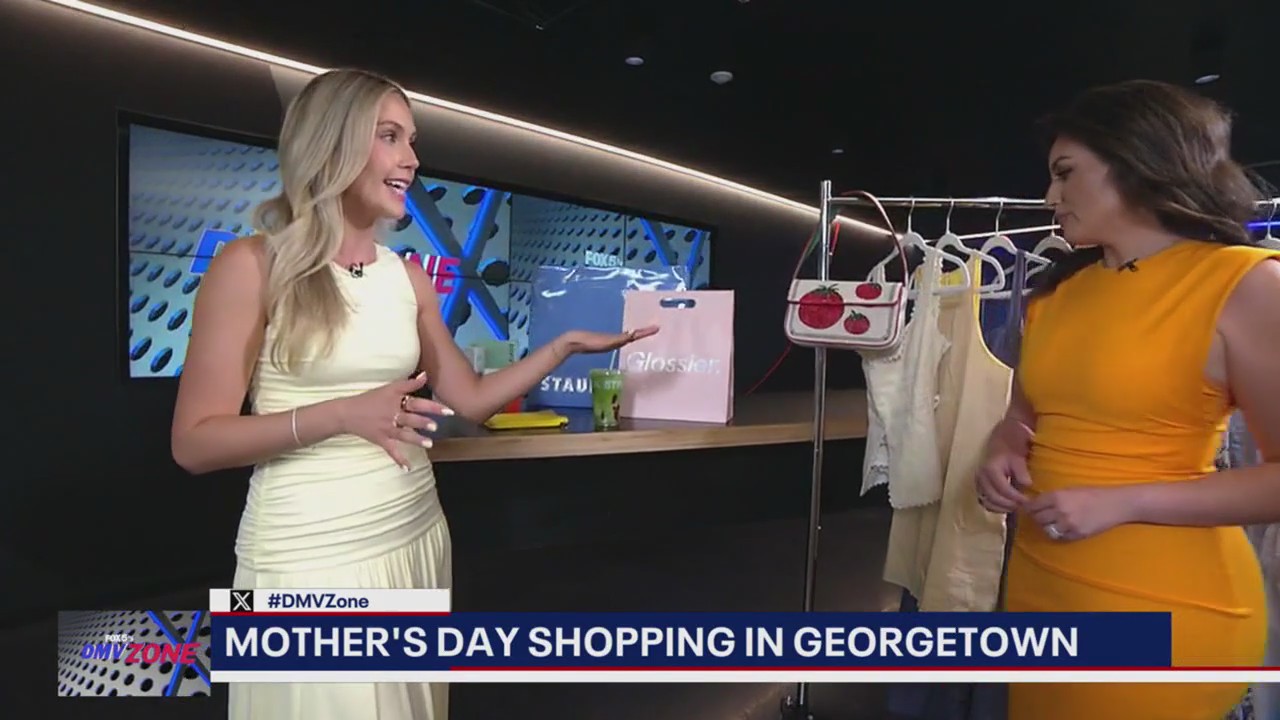 Mother's Day shopping in Georgetown
