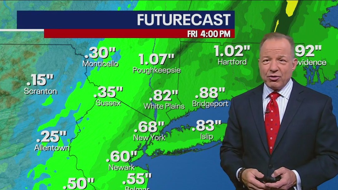 Storm system pounds tri-state with heavy rain