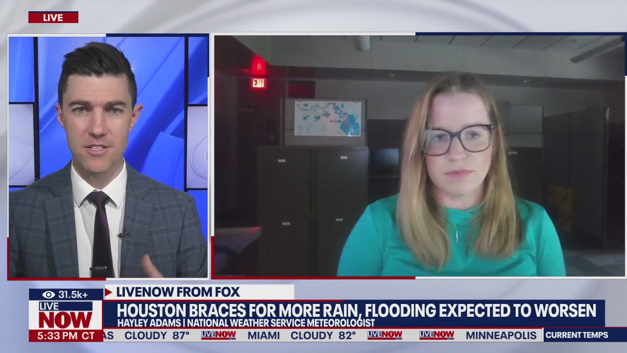 Hundreds rescued in Houston amid heavy flooding