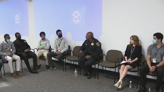 Houston PD Chief sits down with young leaders across the city