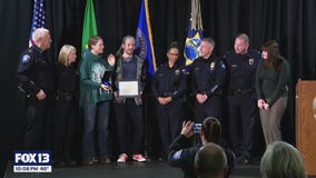 Heroes who thwarted Point Defiance Park attack honored