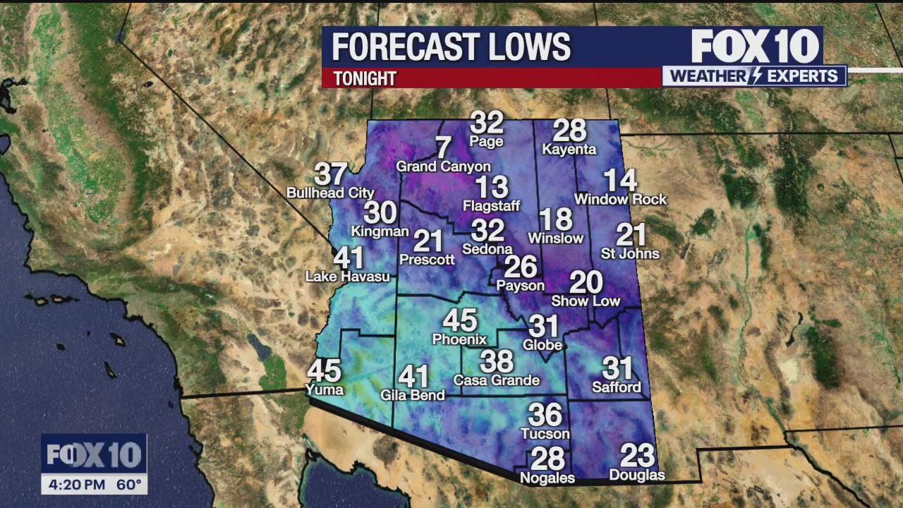 4 p.m. Weather Forecast - 1/28/25