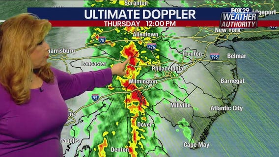 Weather Authority: 12 p.m. Thursday update