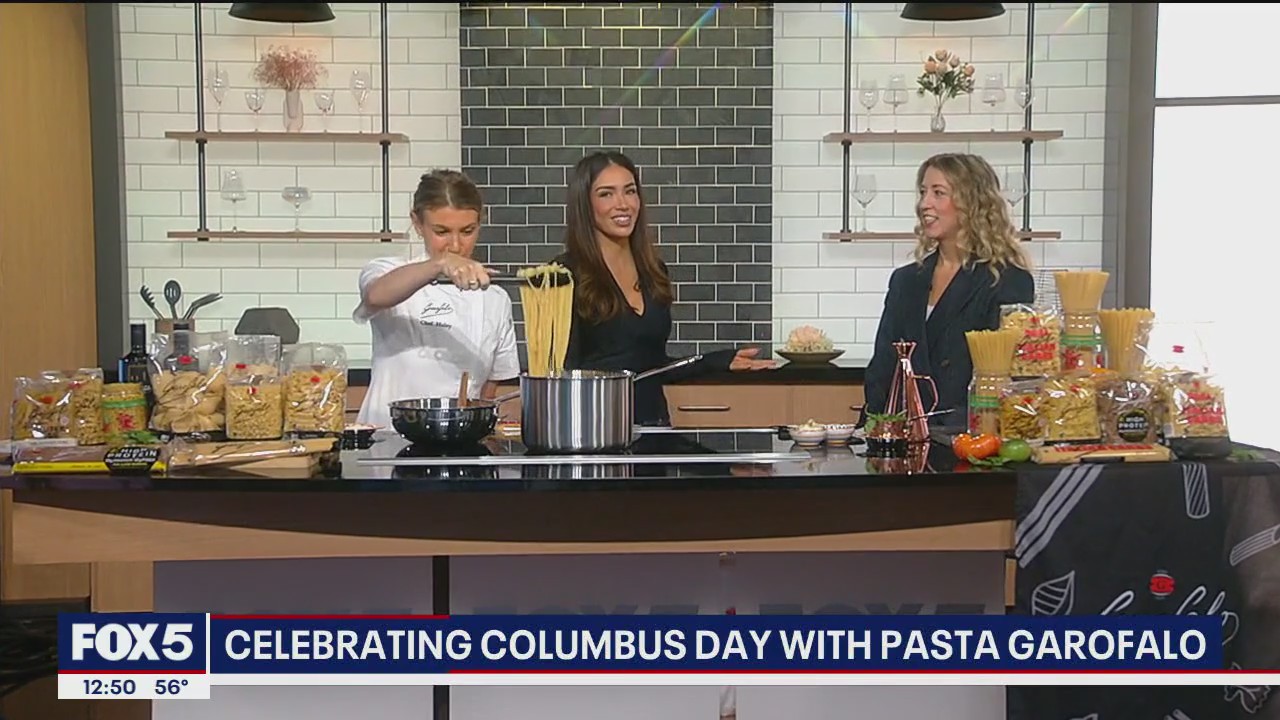 Celebrating Columbus Day with Pasta Garofalo