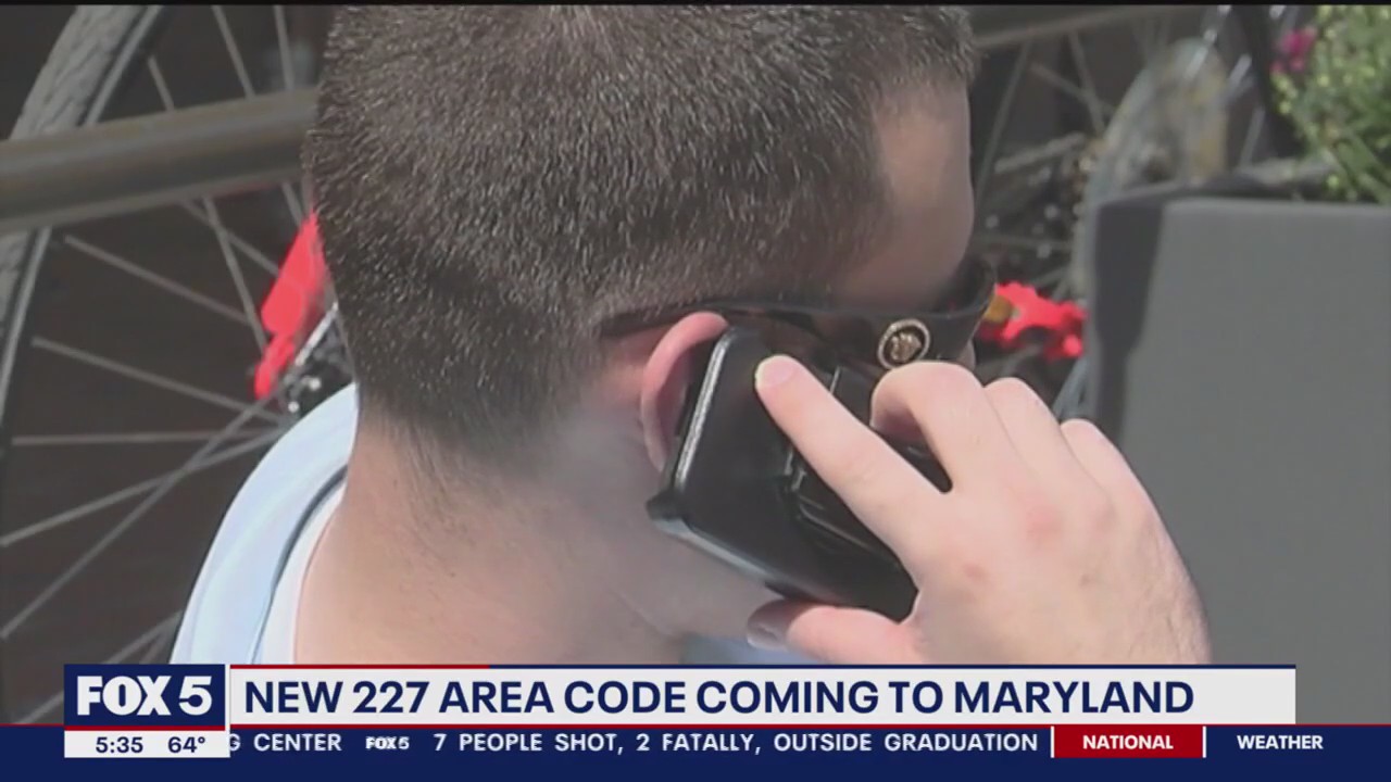 Maryland 227 area code starts June 14 | FOX 5 DC