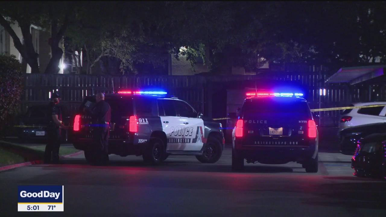 Arlington officer involved shooting at apartment complex