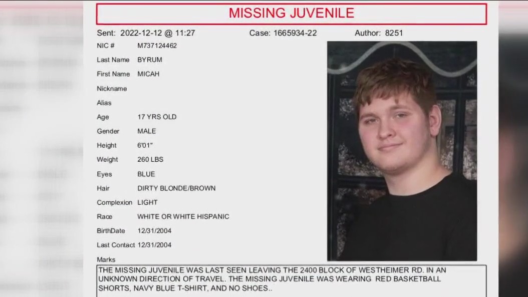 Houston mother pleading with community to help find 17-year-old son with learning disabilities
