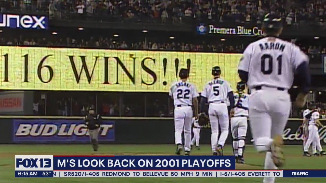 Looking back at the Mariners in the 2001 playoffs