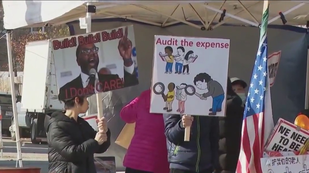 Inspections at proposed migrant shelter in Chicago as many rally against it: 'the mayor sold us out'