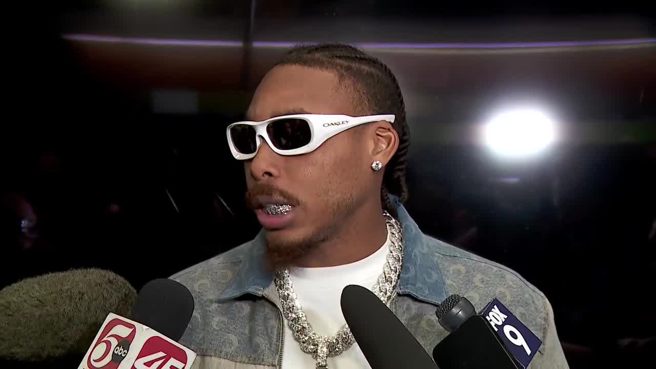 Vikings locker room reacts to 31-0 win over Commanders [FULL]