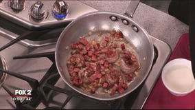 Beand and Cornbread's shrimp and grits recipe