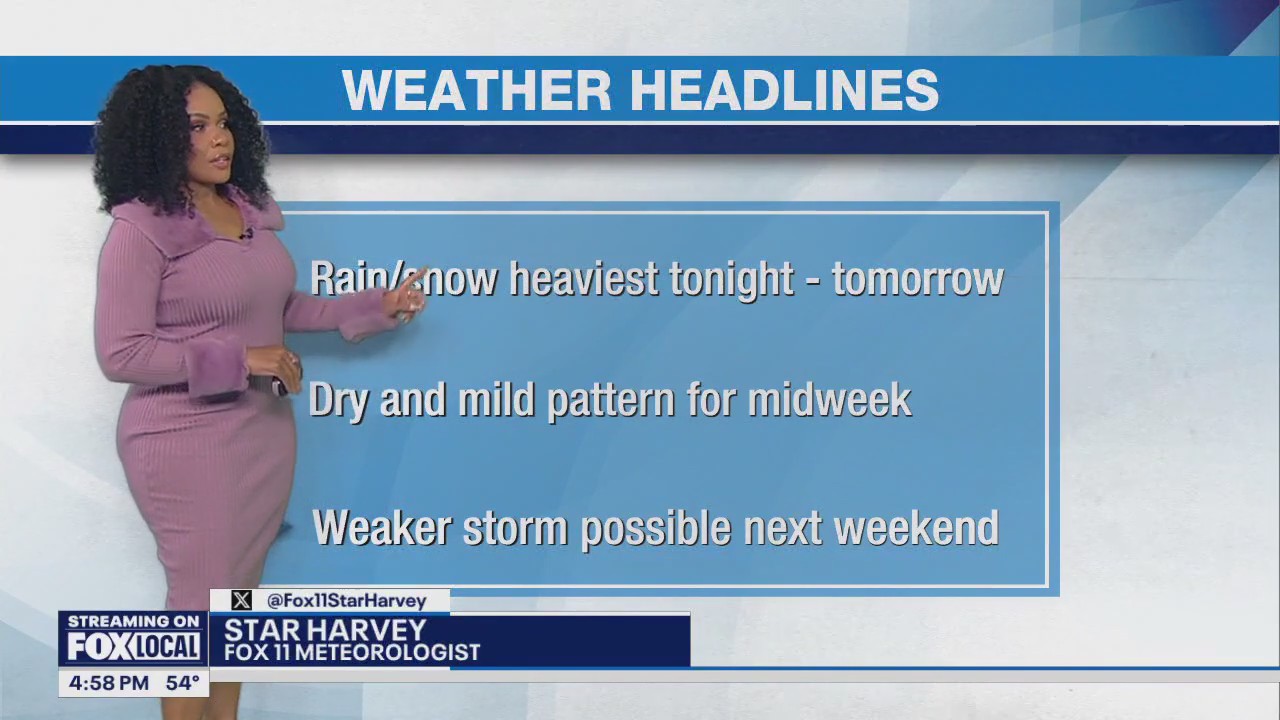 Pacific Palisades braces for winter storm