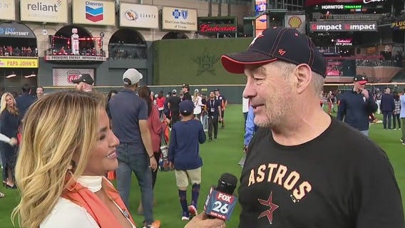 Chas McCormick's father reacts to Houston Astros World Series victory