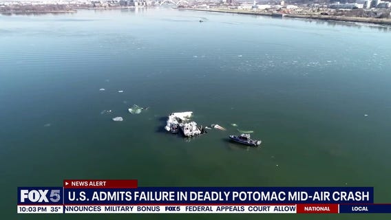 US government admits Army, air traffic control failures led to deadly DCA plane crash