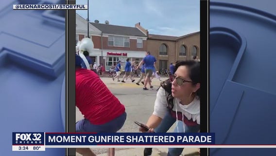 Illinois Parade Shooting: Video captures moment gunman opened fire at Fourth of July parade