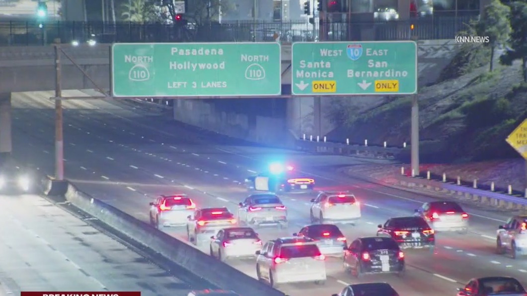 Freeway attack: Rock hurled at moving cars