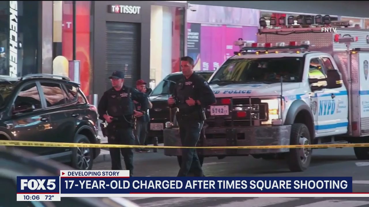 17-year-old charged after Times Square shooting