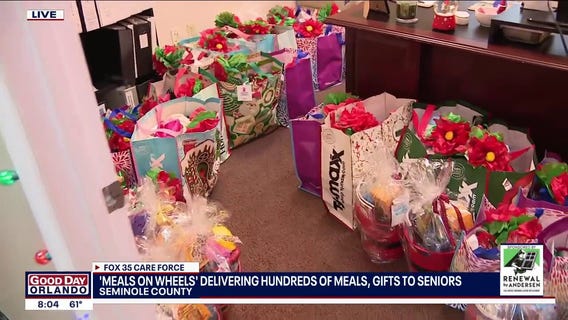 Meals on Wheels delivering hundreds of meals, gifts to seniors