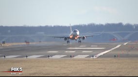 Powerful storm creates scary flights in DC