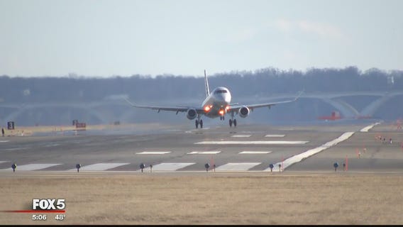 Powerful storm creates scary flights in DC