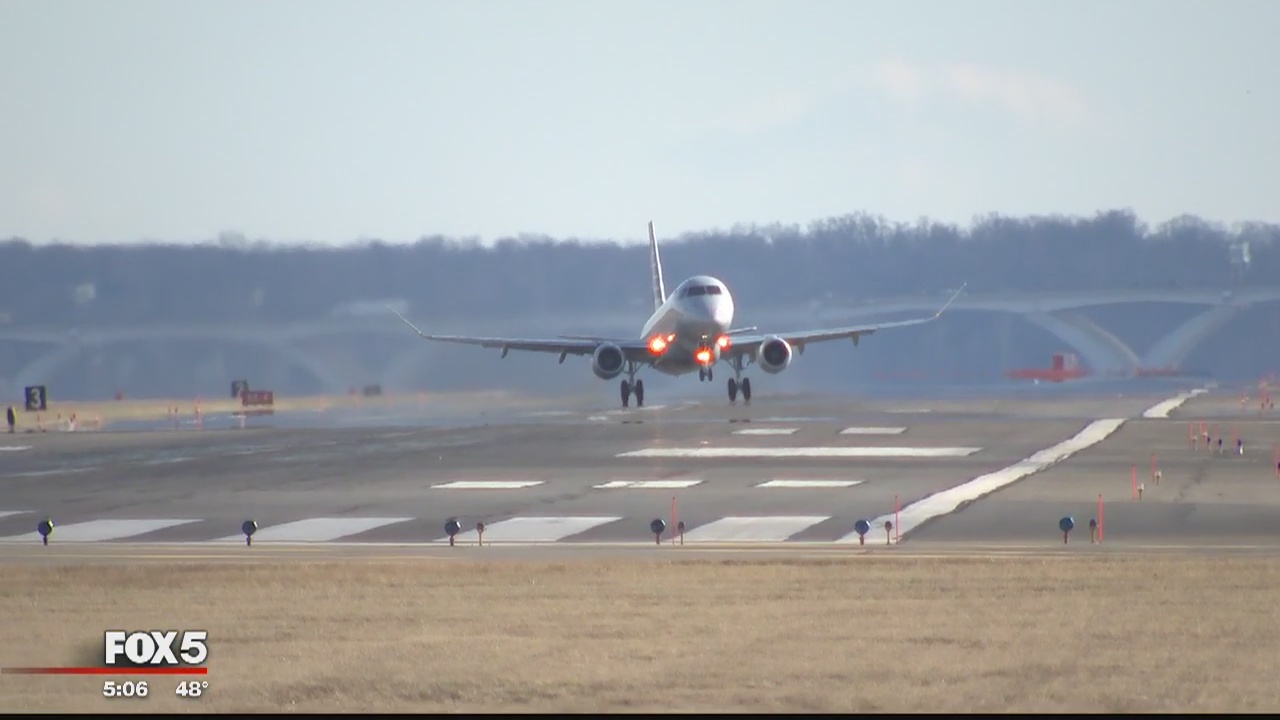 Powerful storm creates scary flights in DC