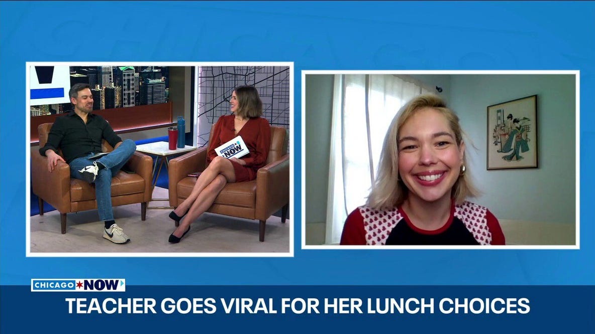 Teacher goes viral for unconventional lunch habits | ChicagoNOW 
