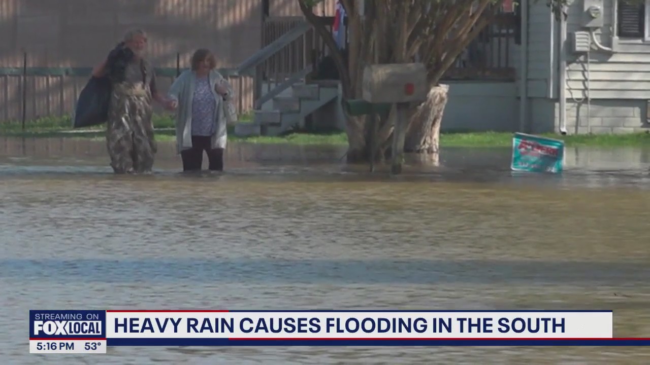 Flooding continues across Kentucky, South