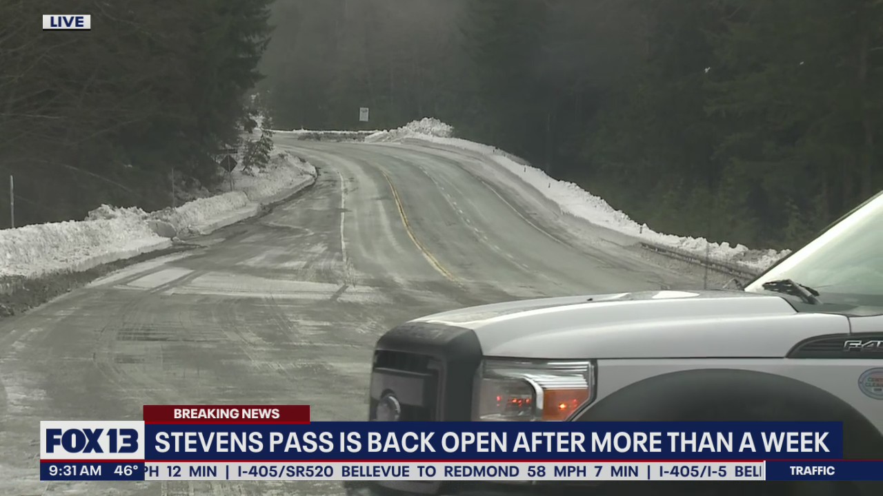 Stevens Pass is back open