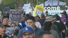 Day 2 of Kaiser Permanente strike