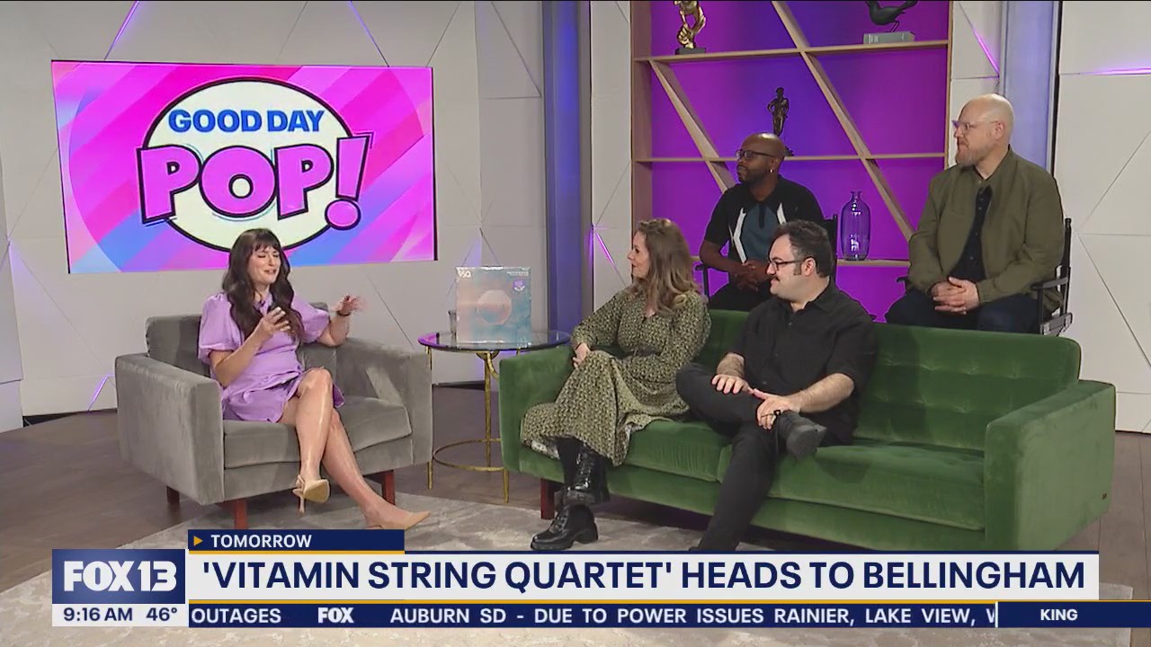 Vitamin String Quartet heads to Seattle