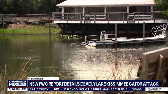 Report details deadly alligator attack at Lake Kissimmee State Park