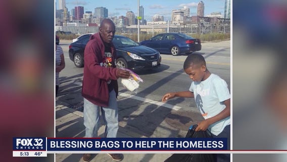 Chicago teen helps the homeless on Giving Tuesday
