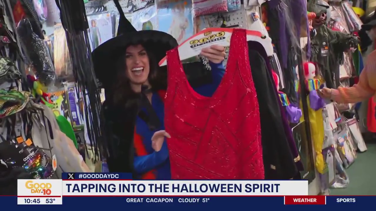 Tapping into the Halloween spirit at Gene's Costumes