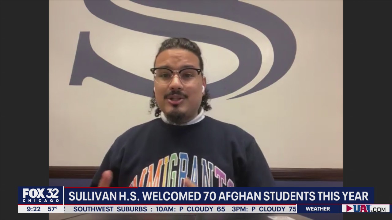 Chicago high school welcomes 70 Afghan students