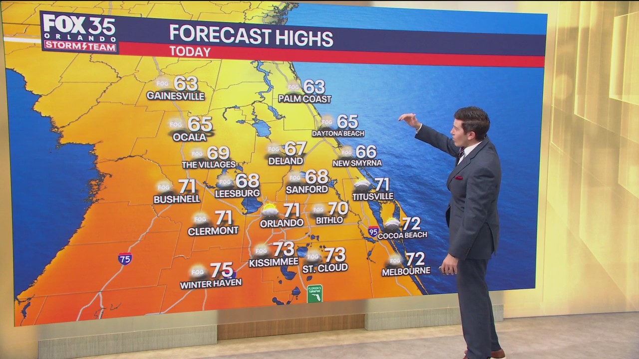 Orlando AM Weather Forecast: January 4, 2025