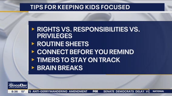 Tips for keeping kids focused