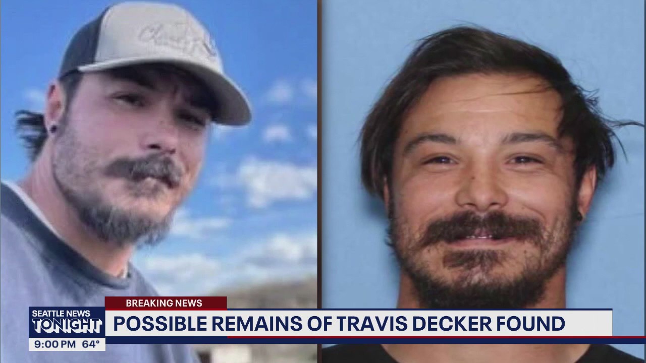 Possible remains of Travis Decker found