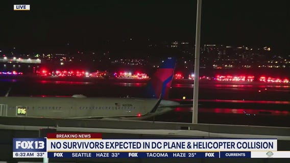 No survivors expected after DC plane, helicopter crash