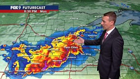 MN weather: Warm ahead of late day storms Monday