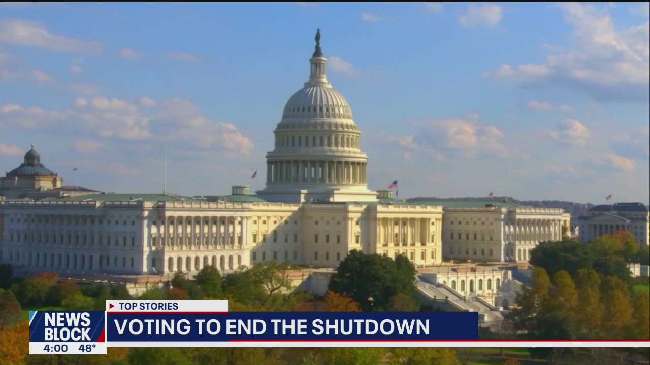 Vote to end gov. shutdown | News Block