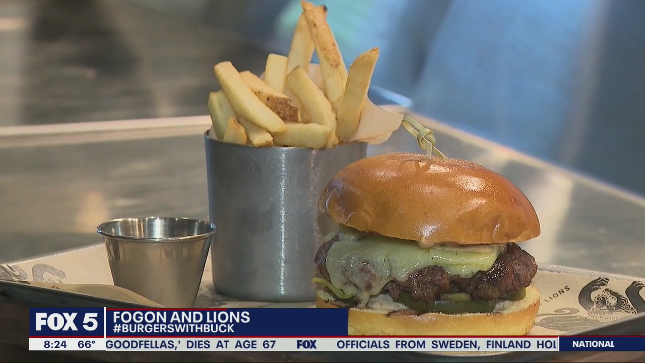 Burgers with Buck visits Alpharetta's Fogon and Lions