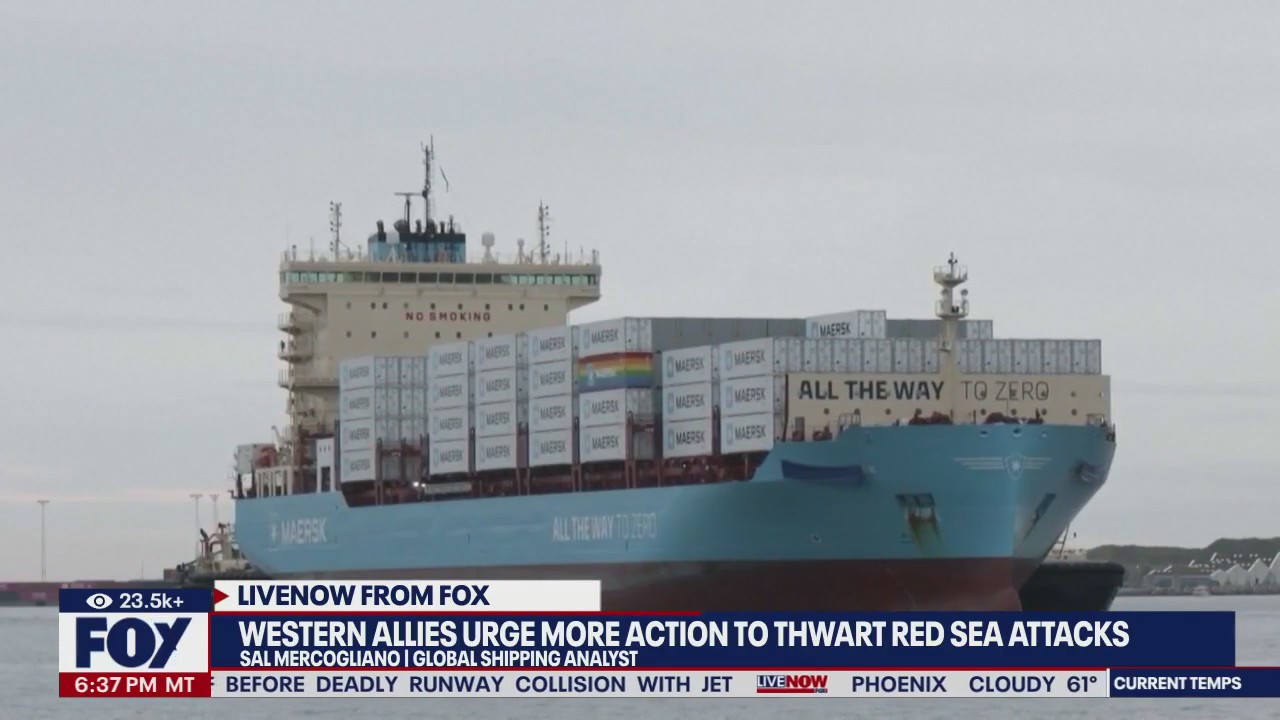 U.S.-led coalition aims to curb Red Sea attacks