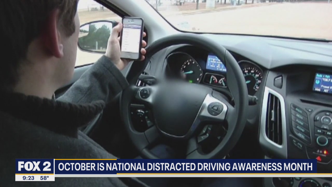 MSP talks distracted driving on The Nine
