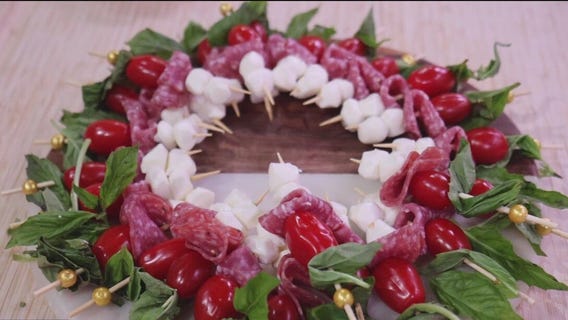 Holiday DIY: Christmas wreath charcuterie board