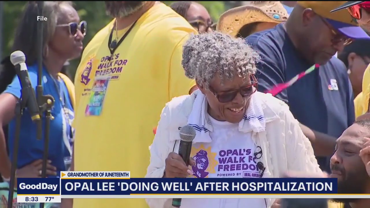 Opal Lee 'doing well' after hospitalization