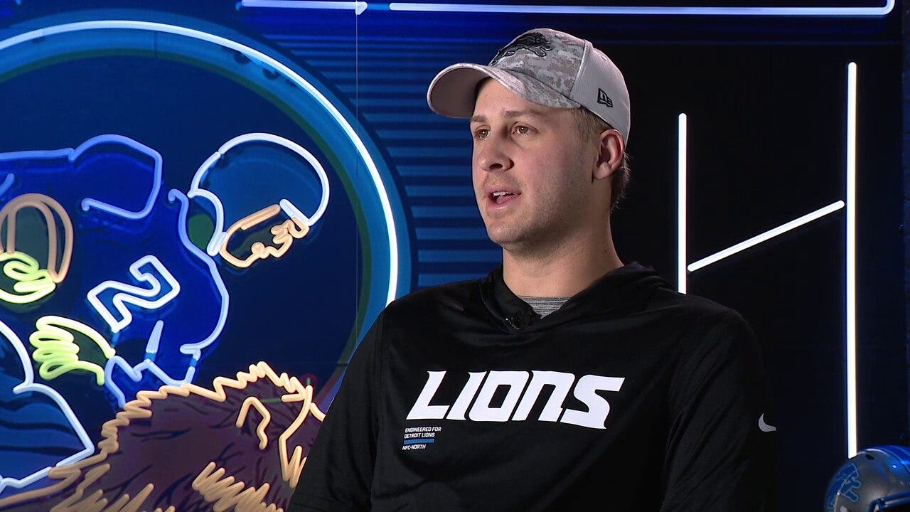 Jared Goff Reflects on Vikings Loss, Looks Ahead to Bears