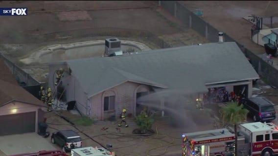 Peoria house fire leaves one hospitalized