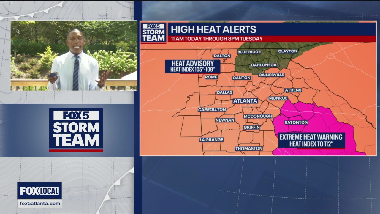 Monday midday weather forecast