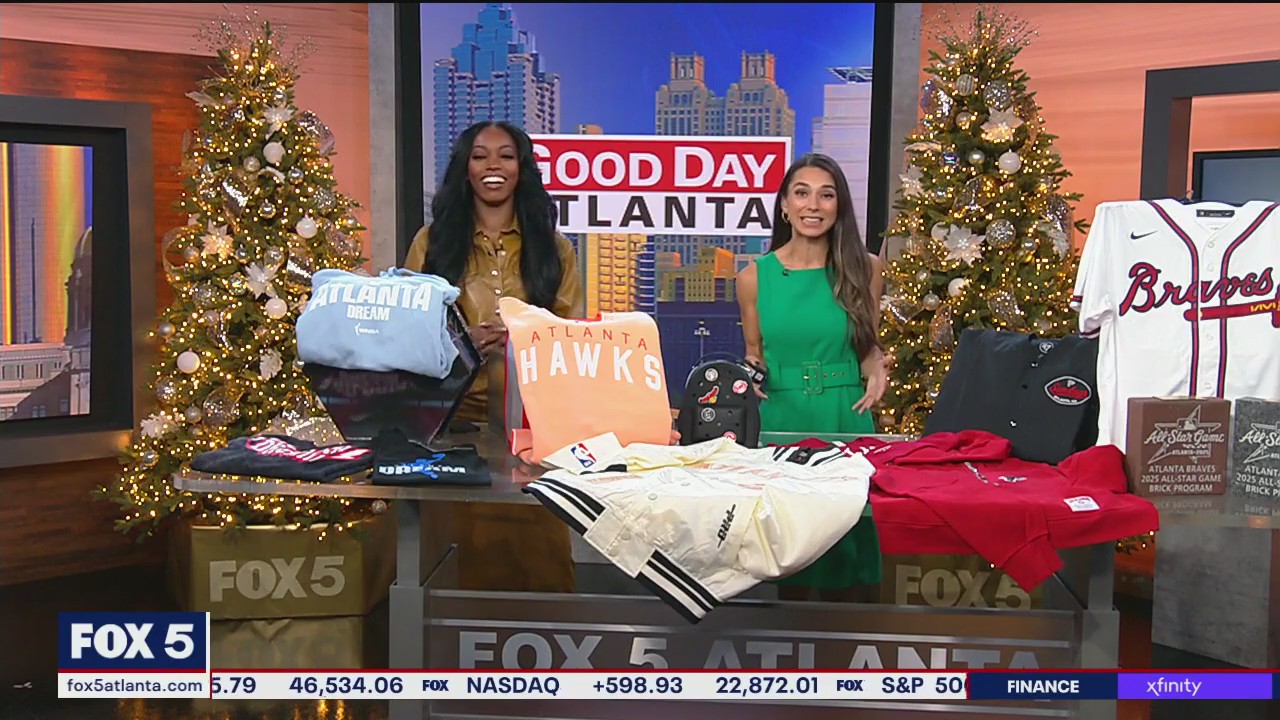 Christina "Ms.Basketball" Granville gives gift ideas from your favorite Atlanta professional sports teams