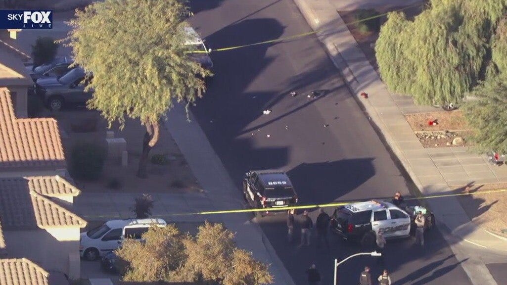 Armed suspect shot by Surprise officers